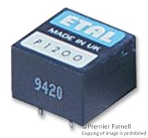 P1200 - Telecom Transformer, Line Matching, 1.5 dB, 148 ohm, 100 µA, 3.88 kVrms, Through Hole - ETAL