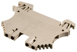 103140 WDU1.5ZZ - DIN Rail Mount Terminal Block, 4 Ways, 22 AWG, 12 AWG, 2.5 mm², Screw, 17.5 A - WEIDMULLER