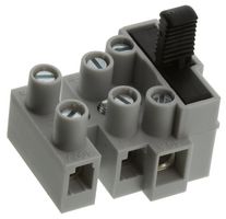 503SI03E - Fused Terminal Block, 3 Ways, 6 mm², Screw, 10 A, 380 V - METWAY ELECTRICAL INDUSTRIES