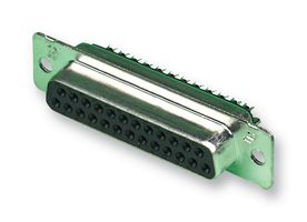 5-747913-2 - D Sub Connector, DB25, Standard, Receptacle, AMPLIMITE HDP-20, 25 Contacts, DB, Solder Cup - AMP - TE CONNECTIVITY