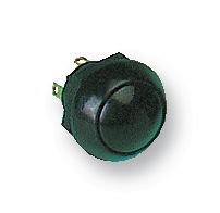 P9113122 - Industrial Pushbutton Switch, P9, 12 mm, SPDT-DB, Momentary, Flush, Black - OTTO CONTROLS