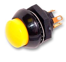 P9113124 - Industrial Pushbutton Switch, P9, 12 mm, SPDT-DB, Momentary, Flush, Yellow - OTTO CONTROLS