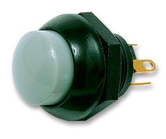 P9113128 - Industrial Pushbutton Switch, P9, 12 mm, SPDT-DB, Momentary, Flush, Grey - OTTO CONTROLS