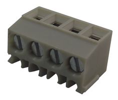 25.195.0453.0 - Standard Terminal Block, Wire to Board, 8593, 4 Contacts, 3.5 mm, Terminal Block, PCB, PCB Mount - WIELAND ELECTRIC