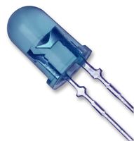 L-934MBDL - LED, Low Power, Blue, Through Hole, T-1 (3mm), 20 mA, 3.8 V, 430 nm - KINGBRIGHT