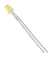 L-493YT - LED, Cylindrical, Yellow, Through Hole, T-1 3/4 (5mm), 20 mA, 2.1 V, 590 nm - KINGBRIGHT