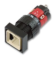 0041-2311 - Industrial Pushbutton Switch, EMF, 16.2 mm, SPDT, Off-(On), Square - SCHWEITZER