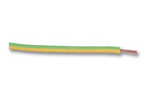 4520005 - Wire, Stranded, Hook Up, PVC, Green, Yellow, 8 AWG, 10 mm², 328 ft, 100 m - LAPP KABEL