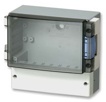 ABS 30/25-3 ENCLOSURE - Plastic Enclosure, IK08 / IK07, Smoked Hinged Cover, Multipurpose, ABS, 320 mm, 260 mm, 129 mm - FIBOX