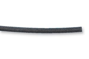 176-50020 - Sleeving, Braided, Fibreglass / PU (Polyurethane), Black, 2 mm, 25 m, 82 ft - HELLERMANNTYTON