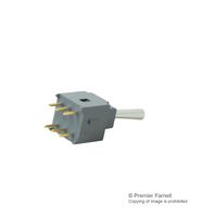 A22AP - Toggle Switch, On-On, DPDT, Non Illuminated, A, Through Hole, 100 mA - NKK SWITCHES