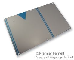 20848-047 - Panel, Shielded, 3U, 42HP, Aluminium, Unfinished, Subracks and 19" Cases, 128.4 mm, 213.36 mm - NVENT SCHROFF