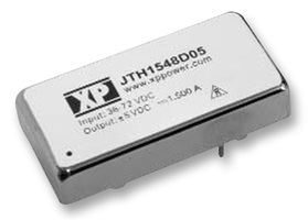 JTH1548S12 - Isolated Through Hole DC/DC Converter, 4:1 Input, ITE, 4:1, 15 W, 1 Output, 12 V, 1.25 A - XP POWER
