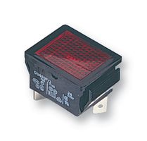 C0480FQNAA - Neon Indicator, Flat Lens, 250 V, Red, Rectangular, 20 mA - ARCOLECTRIC (BULGIN LIMITED)