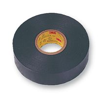 33+ 19MM - Electrical Insulation Tape, PVC (Polyvinyl Chloride), Black, 19.05 mm x 20.12 m - 3M