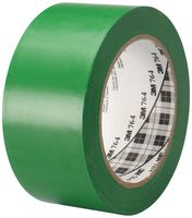 764 50MM GREEN - Marking Tape, PVC (Polyvinyl Chloride), Green, 50 mm x 33 m - 3M