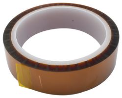 51408-00009-00 - Masking Tape, PI (Polyimide) Film, Amber, 25 mm x 33 m - TESA