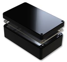 487-221209E-68 - Metal Enclosure, Heavy Duty, Diecast, IP68, Small, Diecast Aluminium, 90 mm, 120 mm, 220 mm, IP68 - DELTRON ENCLOSURES