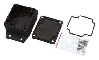 MC001234 - Metal Enclosure, Die Cast, With EPDM Continuous Seal, Small, Diecast Aluminium, 30 mm, 65 mm - MULTICOMP PRO