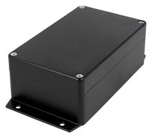 MC001090 - Metal Enclosure, With Flange, Small, Diecast Aluminium, 60 mm, 100 mm, 160 mm, IP65 - MULTICOMP PRO