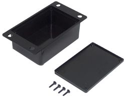 RX506A - Plastic Enclosure, Flanged, Potting Box, ABS, 30 mm, 19 mm - CAMDENBOSS