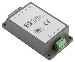DTE2024S12 - Isolated Chassis Mount DC/DC Converter, Chassis Mount, ITE, 4:1, 20 W, 1 Output, 12 V, 1.67 A - XP POWER