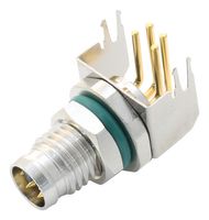 M8AS-04PMMR-SF8001 - Sensor Connector, 4 Pole, M8, Plug, M Series, M8, Male, 4 Positions, PCB Pin - AMPHENOL LTW