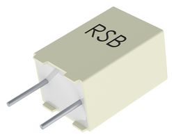 RSBIC1100AA00J - General Purpose Film Capacitor, Metallized PET Stacked, Radial Box - 2 Pin, 1000 pF, ± 5%, 160 V - KEMET