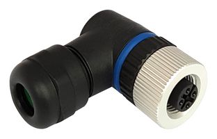 PXPPAM12RAF03ASTPG9 - Sensor Connector, Buccaneer M12 Series, M12, Female, 3 Positions, Screw Socket - BULGIN LIMITED