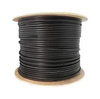 19103119000. - Networking Cable, Ethernet, HFFR, Screened, Cat6a, 26 AWG, 0.14 mm², 328 ft, 100 m - AMPHENOL PCD