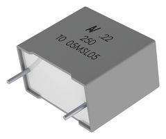R60II3330AA30K - General Purpose Film Capacitor, Metallized PET Stacked, Radial Box - 2 Pin, 0.33 µF, ± 10%, 160 V - KEMET