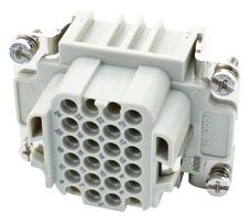 CDDF24 - Heavy Duty Connector, CDD Series, CDD Class, Insert, 24 Contacts, Receptacle - ILME