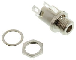732AH - DC Power Connector, Jack, 3 A, 1.3 mm, Panel Mount, Solder - SWITCHCRAFT/CONXALL