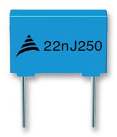 B32529C0102K189 - General Purpose Film Capacitor, Metallized PET Stacked, Radial Box - 2 Pin, 1000 pF, ± 10%, 40 V - EPCOS