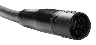 CA115 12 1 100 001 - Sensor Cable, M15 Receptacle, Free End, 3 Positions, 1 m, 3.28 ft, X Mate - AMPHENOL SINE/TUCHEL