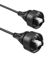 PX0898/2M00 - Ethernet Cable, Cat6a, RJ Buccaneer Plug to RJ Buccaneer Plug - BULGIN LIMITED