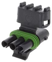 12015793 - Automotive Connector Housing, Weather Pack Tower, Receptacle, 3 Ways - APTIV / DELPHI