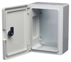 PBE2821013 - Plastic Enclosure, Wall Mount, ABS, 280 mm, 210 mm, 130 mm, IP65 - EUROPA