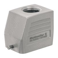 HDC 06B TOLU 1M25G - Heavy Duty Connector, M25, Hood, Top Entry, Aluminium Body, End Clamp, 3 - WEIDMULLER