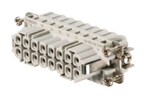 HDC HA 16 FC - Heavy Duty Connector, RockStar HA, Insert, 16+PE Contacts, 5, Receptacle - WEIDMULLER