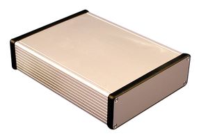 1455D601 - Metal Enclosure, Small, Extruded Aluminium, 23 mm, 42.5 mm, 60 mm, IP54 - HAMMOND
