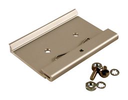 1427DIN75M - DIN Rail Clip, Enclosure Mounting, Heavy Duty, Aluminium, 75 mm x 51 mm x 8mm - HAMMOND