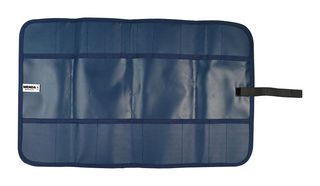 35981 - Tool Pouch, Roll-Up, Vinyl, Blue 317.5 mm x 508 mm - MENDA