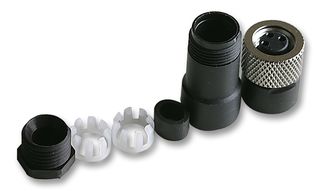 120091-0001 - Sensor Connector, BRAD Nano-Change, 120091 Series, M8, Female, 3 Positions, Solder Socket - MOLEX