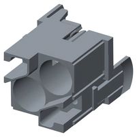 T2111027101-701 - Heavy Duty Connector, HMN, Insert, 2 Contacts, Plug, Crimp Pin - Contacts Not Supplied - TE CONNECTIVITY