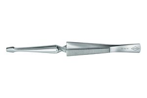92 94 91 - Tweezer, Trapezoidal, Stainless Steel, 160 mm Length - KNIPEX