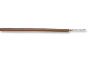 3071 BR005 - Wire, Stranded, Hook Up, UL1015, PVC, Brown, 22 AWG, 0.357 mm², 100 ft, 30.48 m - ALPHA WIRE