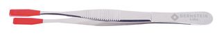 5-009 - Tweezer, Component Positioning, Straight, Flat, Steel, 140 mm Length - BERNSTEIN WERKZEUGFABRIK