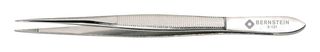 5-121 - Tweezer, Precision, Straight, Pointed, Nickel Plated Steel, 120 mm Length - BERNSTEIN WERKZEUGFABRIK