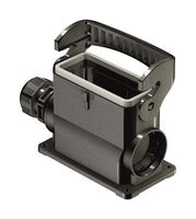 19433160251 - Heavy Duty Connector, IP66, With Gland, Nylon (Polyamide), Fibreglass Reinforced, 1 Lever, 16B - HARTING